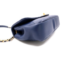 Chanel Tracolla Pelle Blu