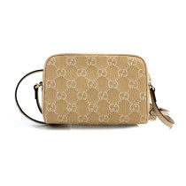 Gucci Ophidia Mini Sac Bandoulière Tissu Beige