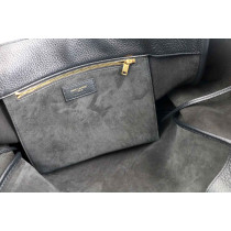 Saint Laurent Le 5 à 7 Grande Pelle di Daino Nera