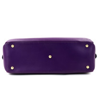 Ferragamo Tote Fiamma East West Pelle Viola