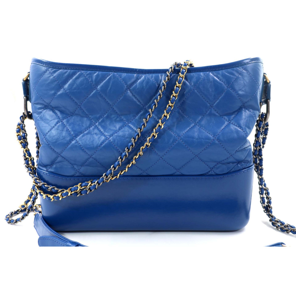 Chanel Gabrielle Pelle Blu