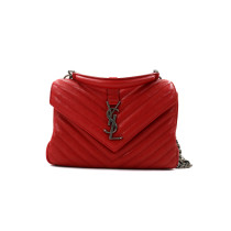 Saint Laurent College Pelle Rossa