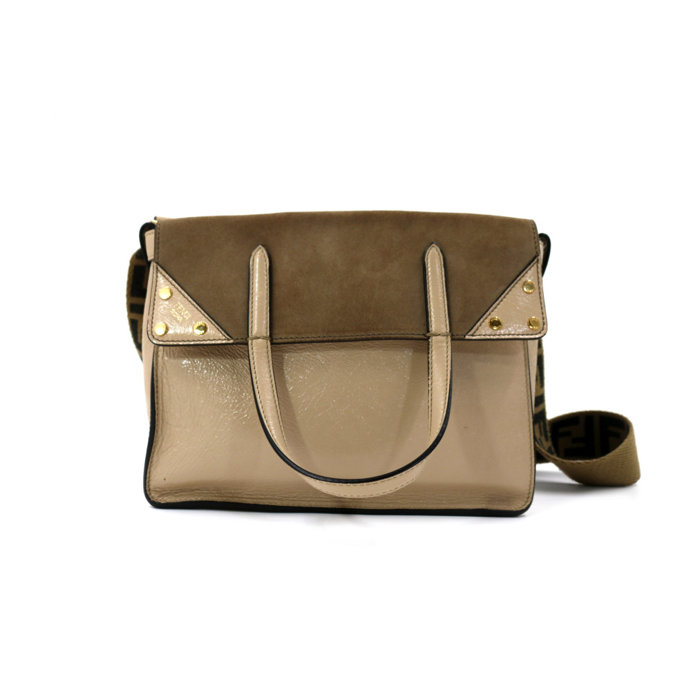 Fendi Flip Pelle Beige