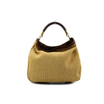 Saint Laurent Roady Rafia Sabbia