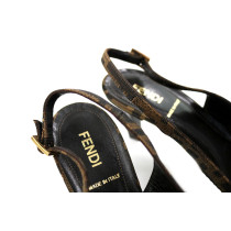 Fendi Sandali Zucca Marrone