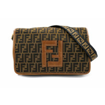 Fendi Cartella Zucca Marrone