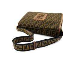 Fendi Cartella Zucca Marrone