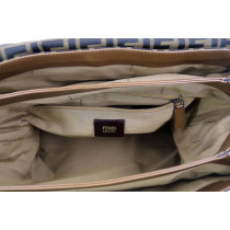 Fendi Cartella Zucca Marrone