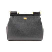 Dolce & Gabbana Sicily Media Pelle Nera