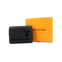 Louis Vuitton Portafoglio Trifold Pelle Nera