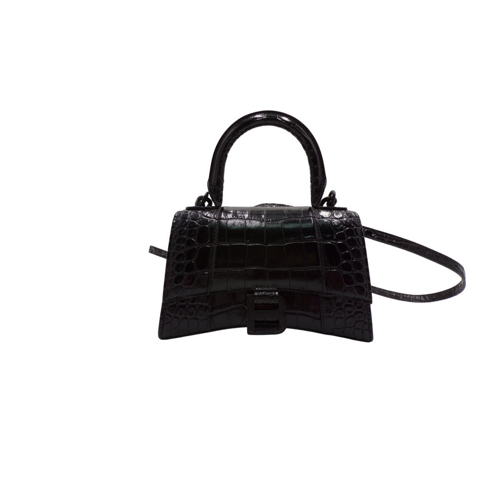 Balenciaga HourGlass Pelle Nera