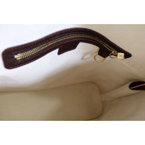 Louis Vuitton Alma Longue Mini Lin Bordeaux