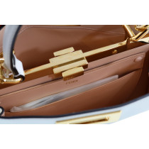 Fendi Peekaboo Pelle Bianca