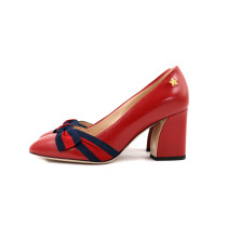 Gucci Decollete Pelle Rosso e Blu