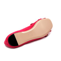 Gucci Ballerine Pelle Scamosciata Fucsia