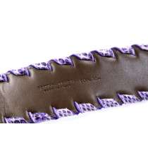 Bottega Veneta Cintura Pelle Viola