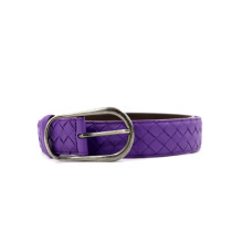 Bottega Veneta Cintura Pelle Viola