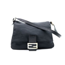 Fendi Mama Baguette Tela Nera