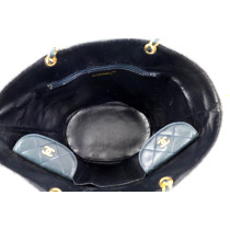 Chanel Bucket Bag Pelle Blu Notte