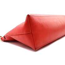 Gucci Bamboo Fringe Tote Bag Pelle Corallo