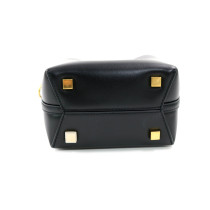 Saint Laurent Le 37 Mini Pelle d'Agnello Nera