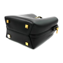 Saint Laurent Le 37 Mini Pelle d'Agnello Nera