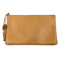 Gucci Pochette Media Pelle Cammello