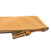 Gucci Pochette Media Pelle Cammello