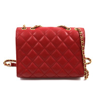 Chanel Triple Flap Pelle Rossa