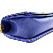 Chanel Boy Pelle Blu