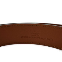 Gucci Cintura Pelle Marrone