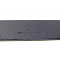 Gucci Cintura Pelle Beige e Blu