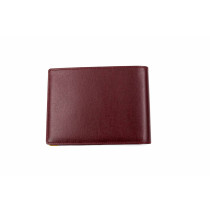Cartier Portafoglio con Porta Libretto Pelle Bordeaux
