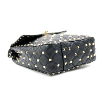 Valentino Rockstud Spike Pelle Nera