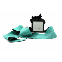 Gucci Bandeau Seta Nera e Verde