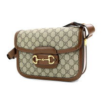 Gucci Horsebit 1955 Medium GG Beige