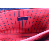 Louis Vuitton Pochette Metis Pelle Monogram Empreinte Blu