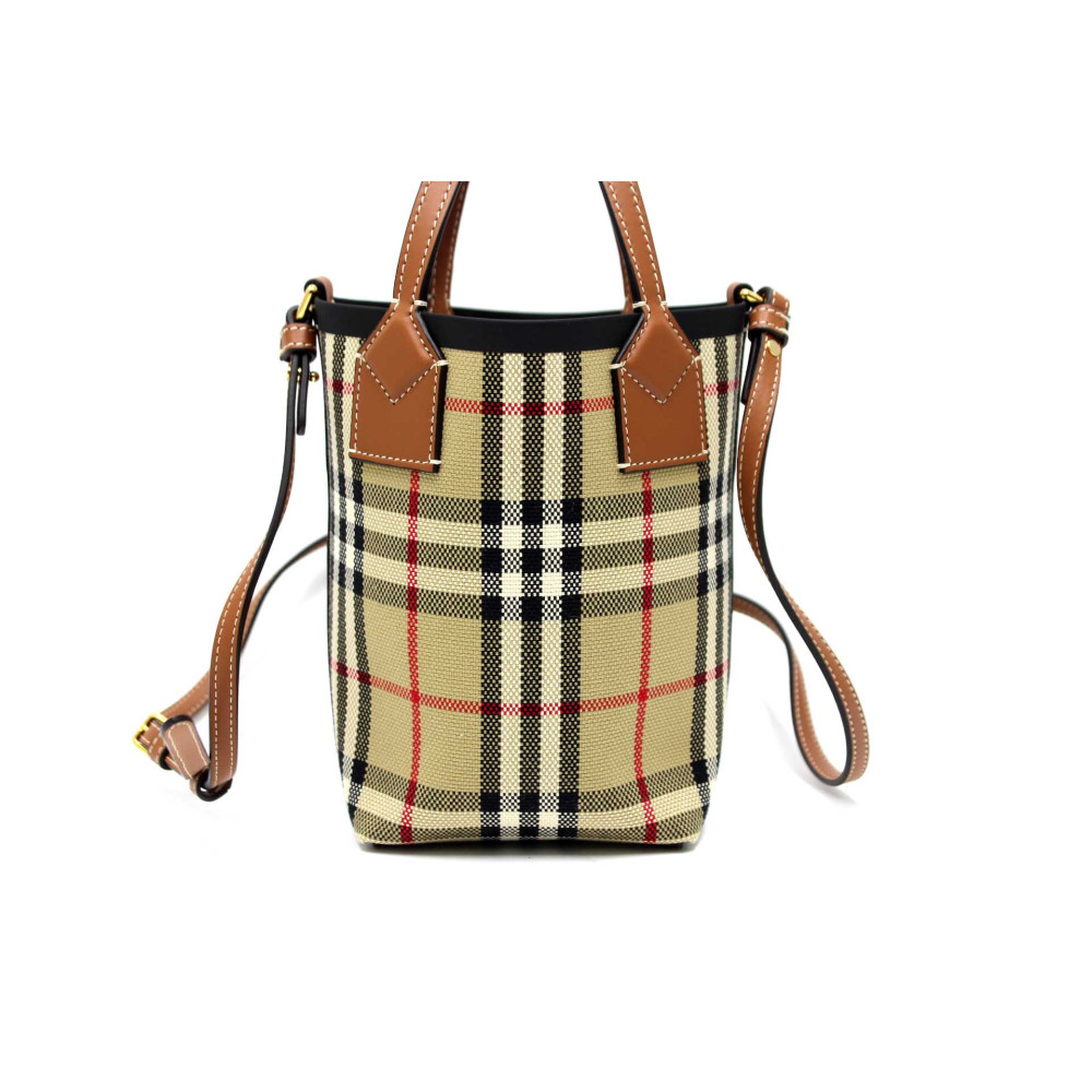 Burberry Secchiello Check Beige