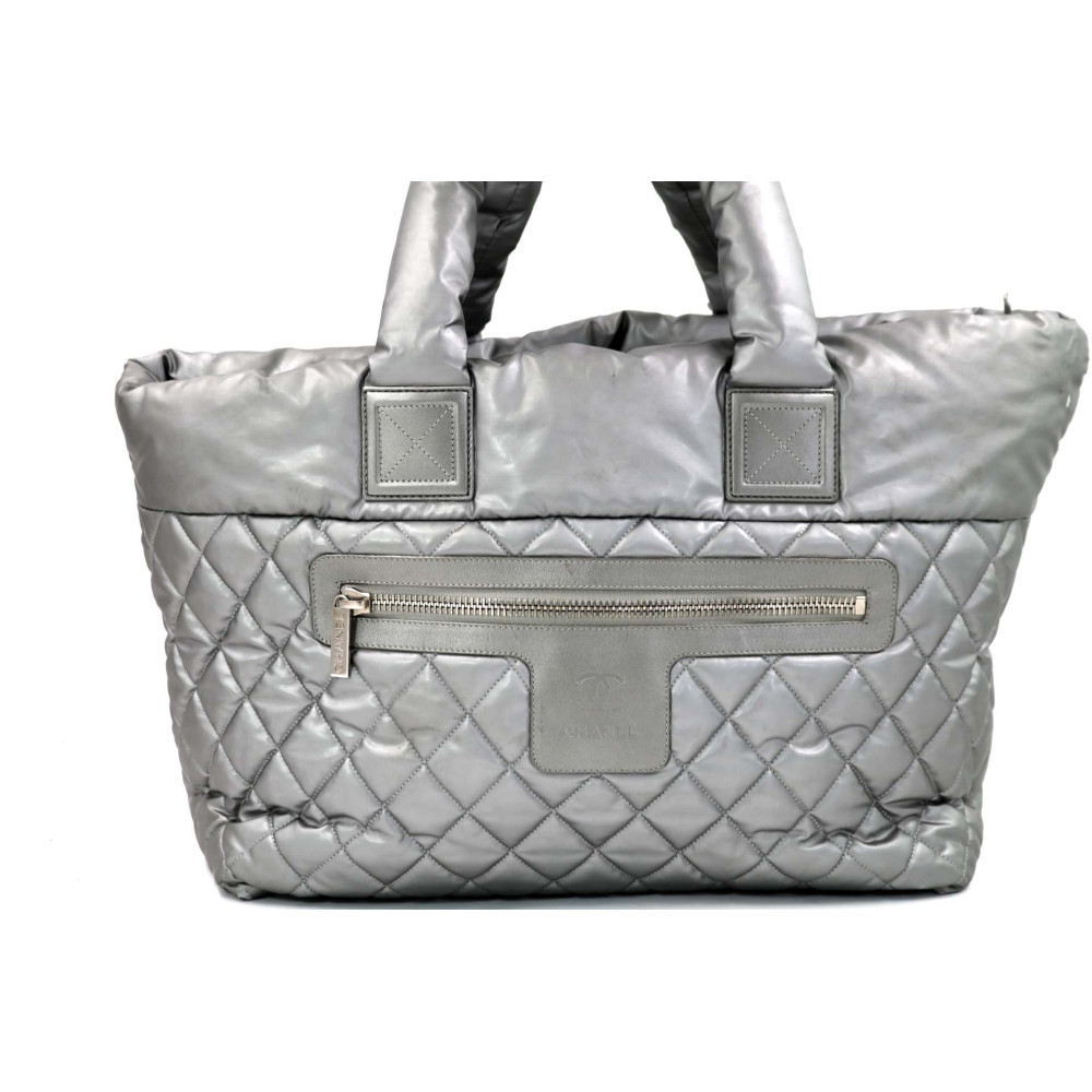 Chanel Cocoon Nylon Argento