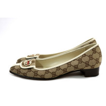 Gucci Ballerine Britt GG Beige