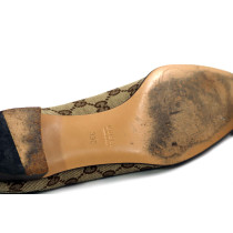 Gucci Ballerine Britt GG Beige