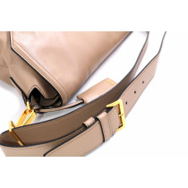 Miu Miu Soft Flap Pelle Beige