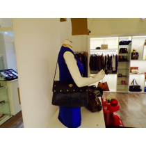 Versace Tracolla Medusa Pelle Nera