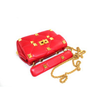 Valentino Roman Stud Pelle Rossa