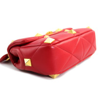 Valentino Roman Stud Pelle Rossa