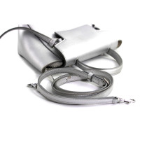 Celine Nano Belt Pelle Argento