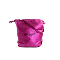 Saint Laurent Secchiello Pelle Violetto