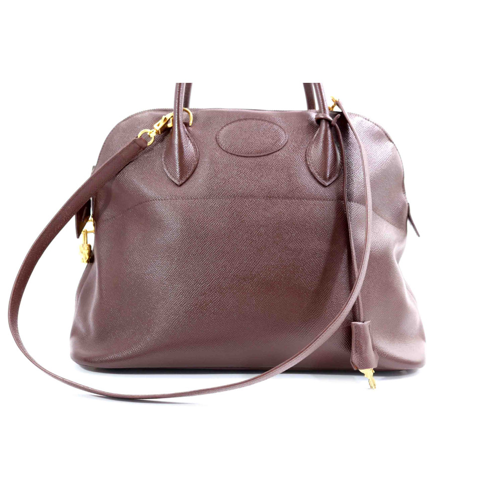 Hermes Bolide Pelle Marrone