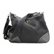 Prada Shopping Tela Nera