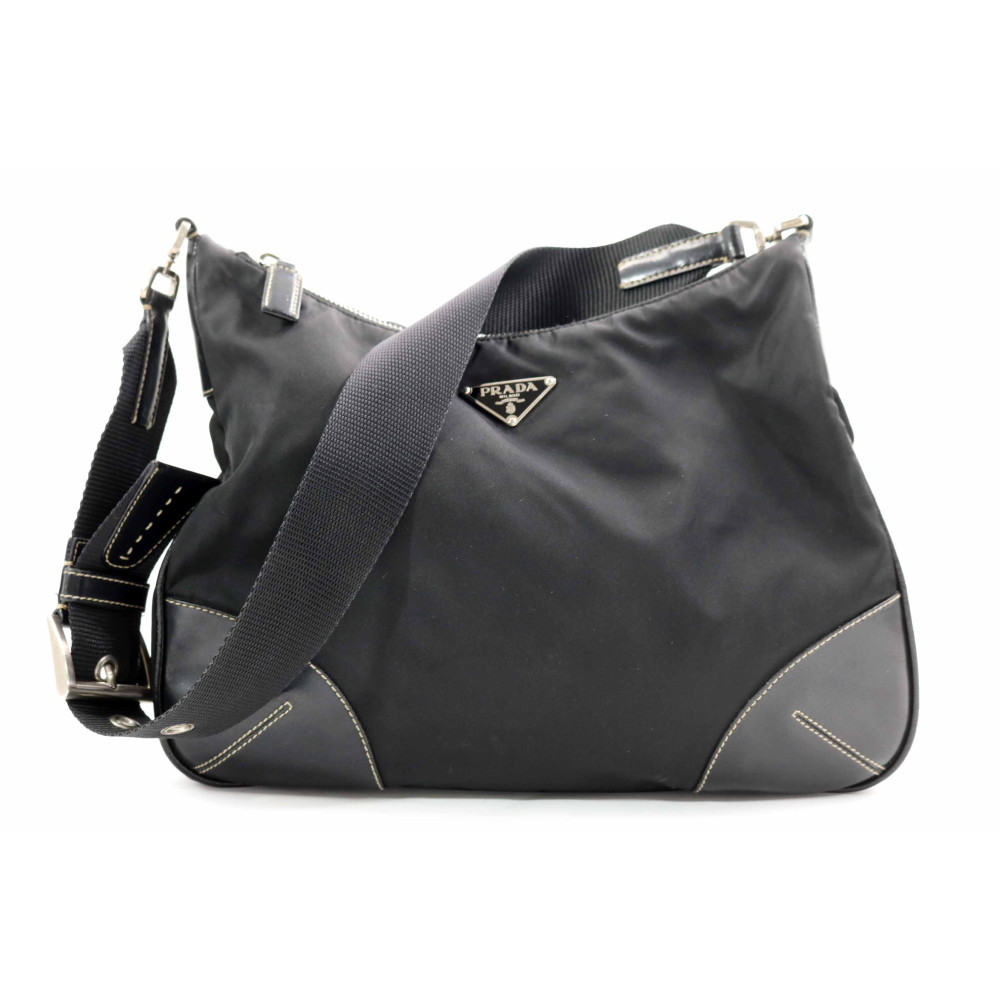 Prada Shopping Tela Nera